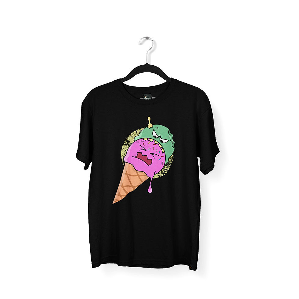 Miniatura: Camiseta Zumbi Sorvete Masculina