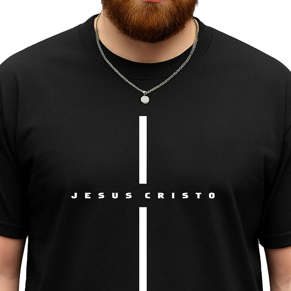 Miniatura: Camiseta Jesus Cristo Cruz Moda Cristã