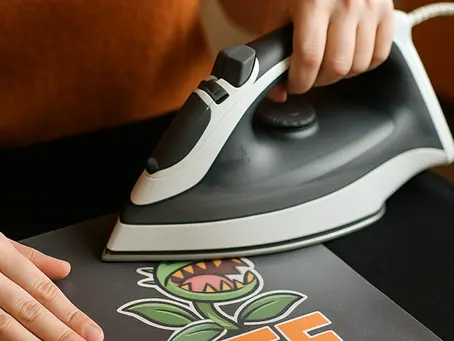 Posso estampar DTF com ferro de passar?