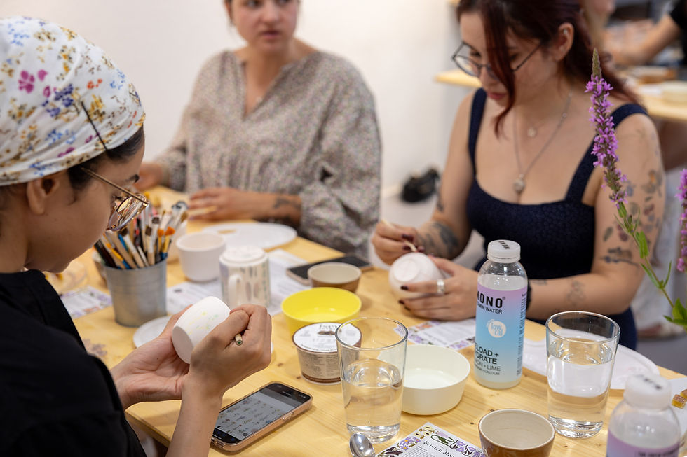 Pottery Painting x Brunch