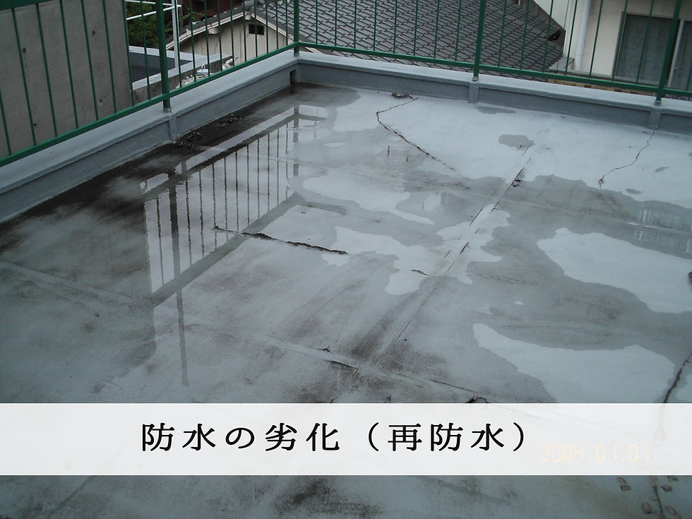 防水の劣化