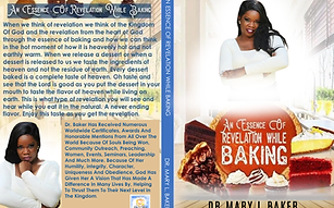 baking book of recipes and revelation