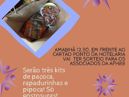 2020 - Sorteio de Cestas de Alimentos para Associados