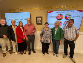 LSS renames food pantry to honor Jan Jirousek and Del Webb community's remarkable support of the feeding program