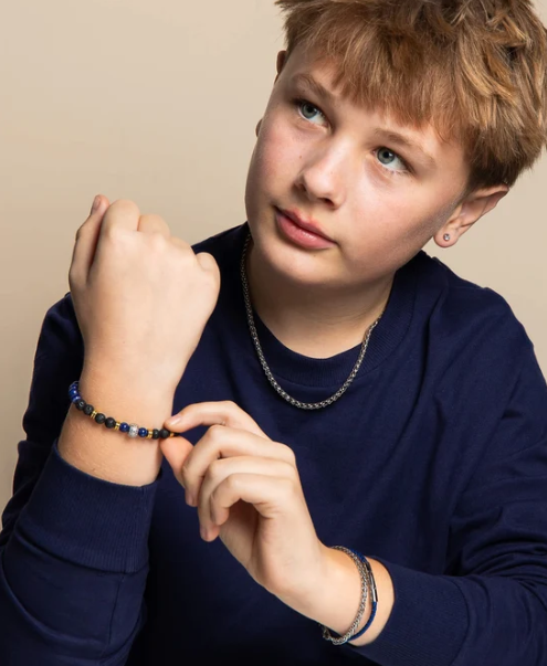 Thumbnail: Fred Bennett Smaller Fit Stainless Steel Wheat Chain Necklace N4746