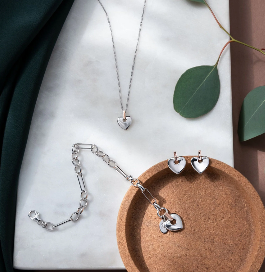 Thumbnail: Clogau®  Cariad Sterling Silver Necklace 3SCA012