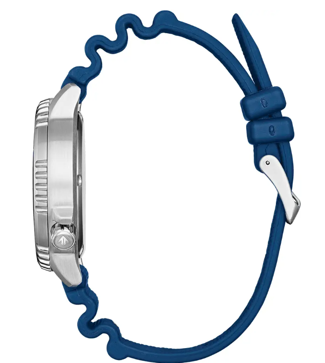 Thumbnail: Citizen Men's Blue & Red Promaster Eco-Drive BN0168-06L