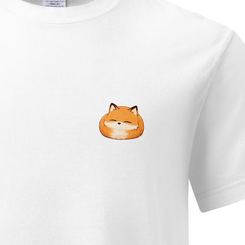 きつねんころ Tシャツ｜ふっとひとやすみ / White | きつねんころ