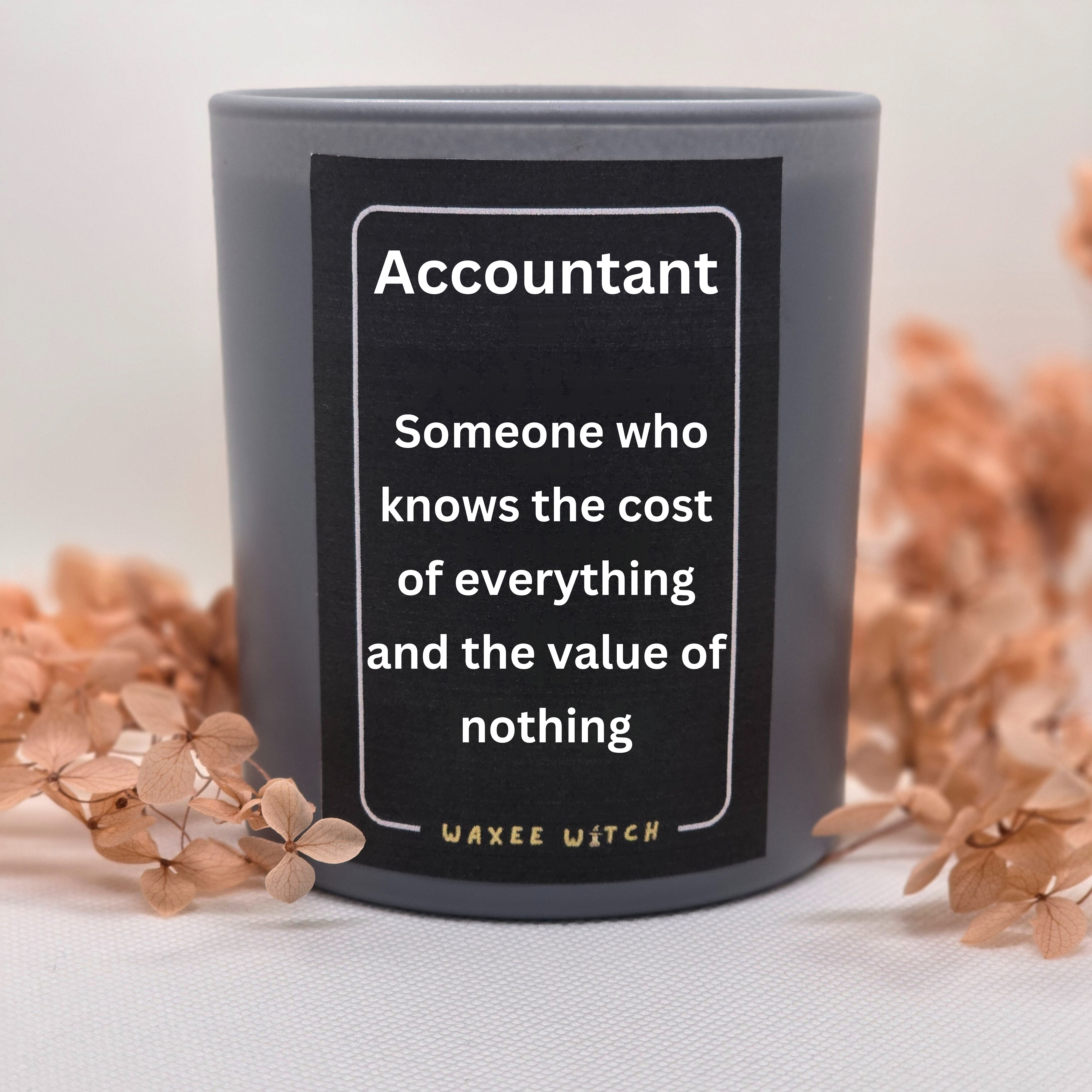 Accountants Gift  Unique Joke Birthday Customer Present Funny Can