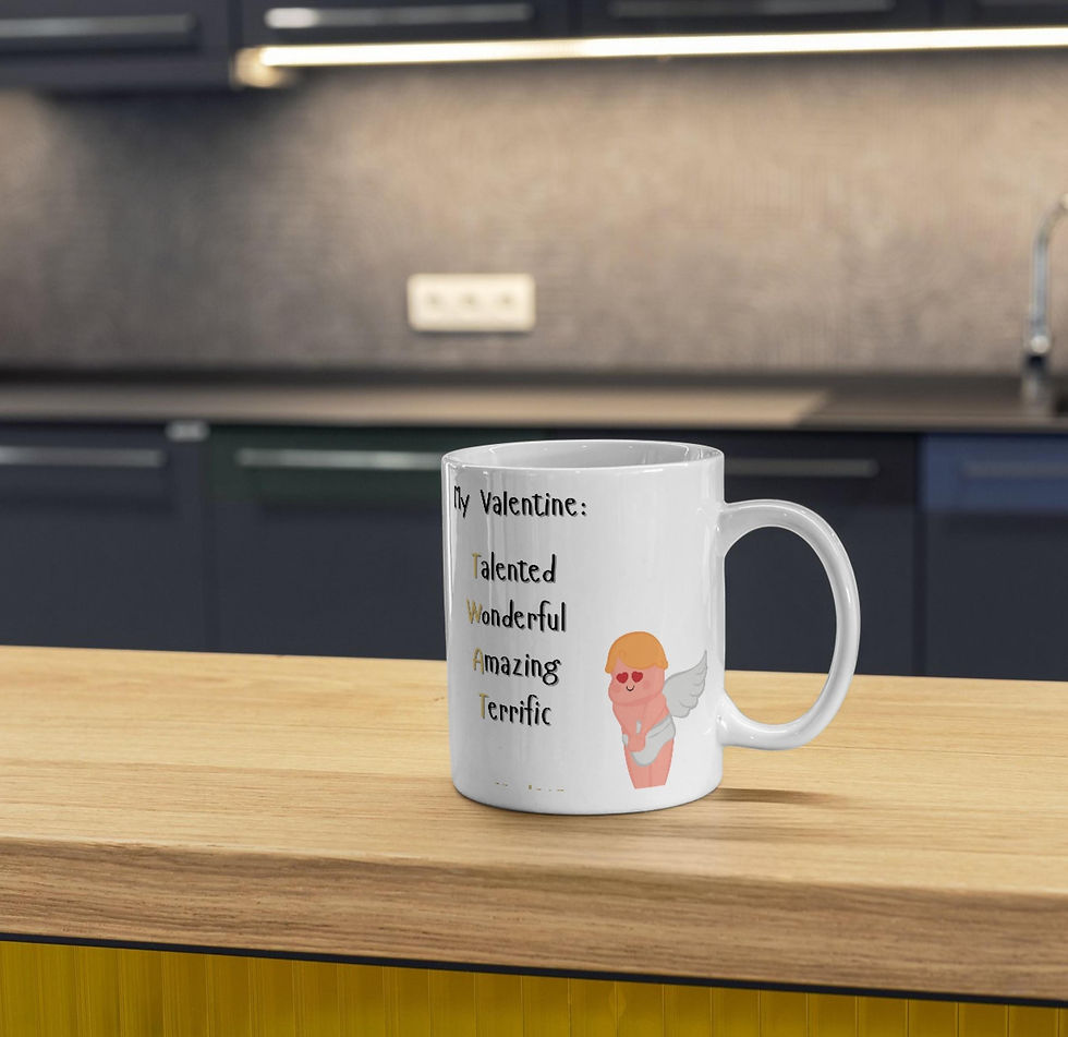 Funny Valentine's Day Mug Gift, Present For Him / Her/ Husband / Wife, Twat