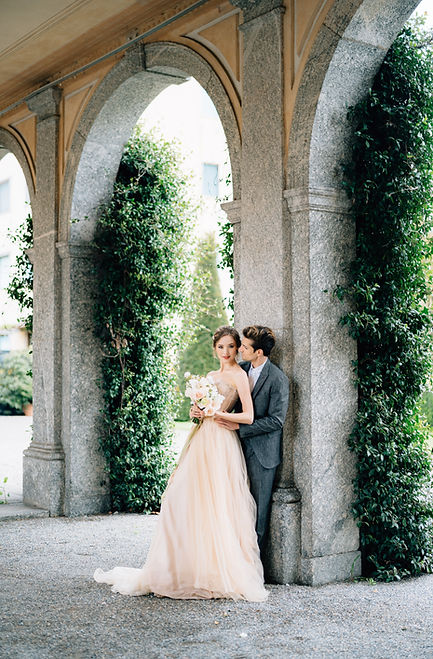 Custom-designed bridal bouquet