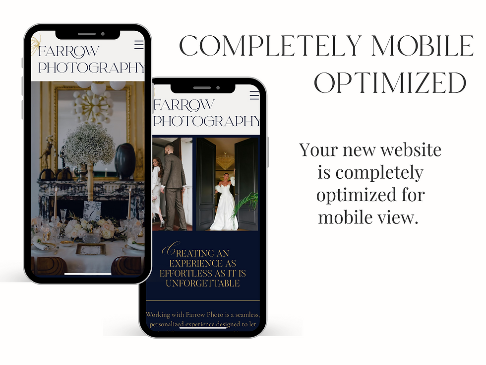 Thumbnail: Modern & Elegant Photography Photo Wix Website Template "Farrow Photo"