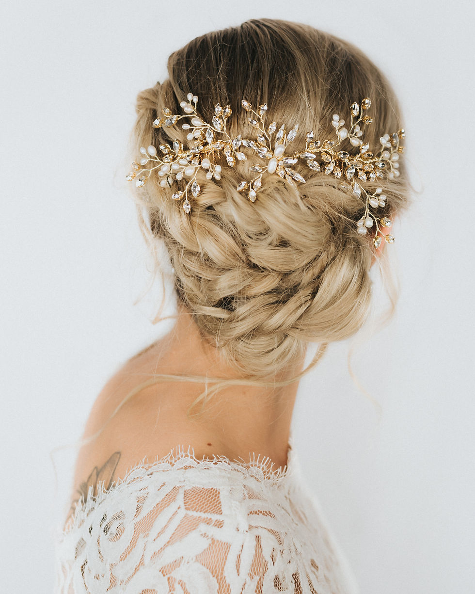 Thumbnail: "Francesca" Bridal Headpiece