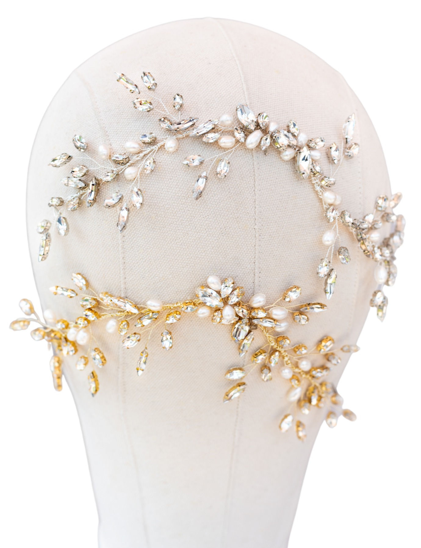 Nyla" Bridal Hair Vine