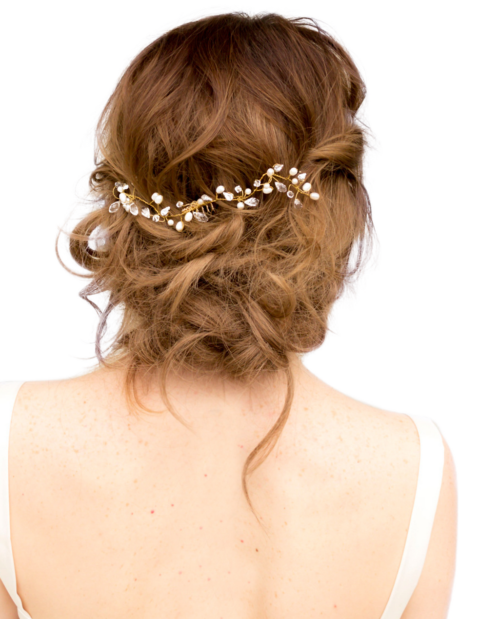 Thumbnail: "Stacy" Beaded Hair Comb