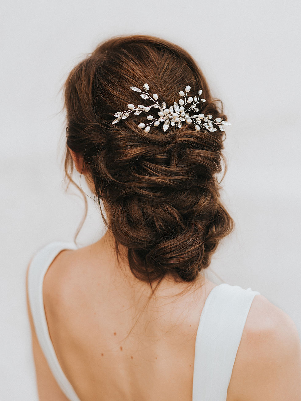 Thumbnail: Nyla" Bridal Hair Comb