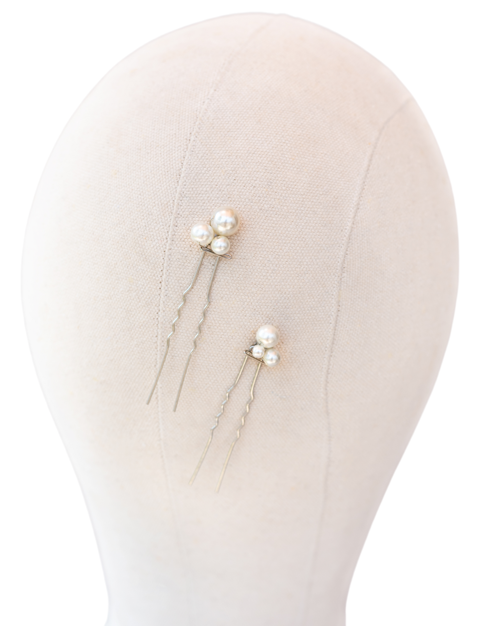 Lustre" Pearl Bridal Hair Pins