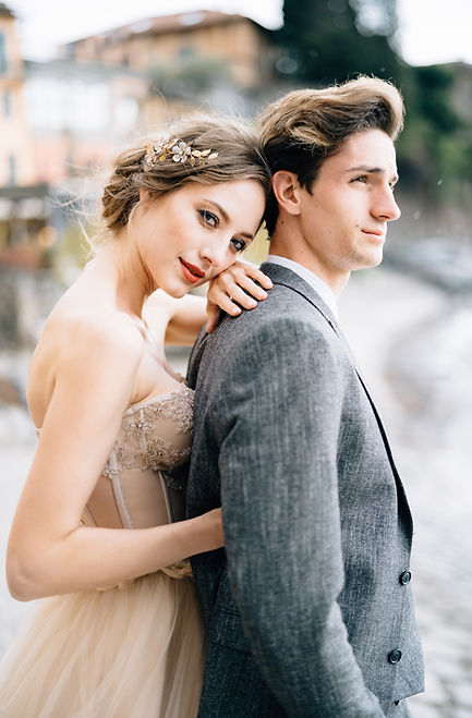 Romantic outdoor wedding