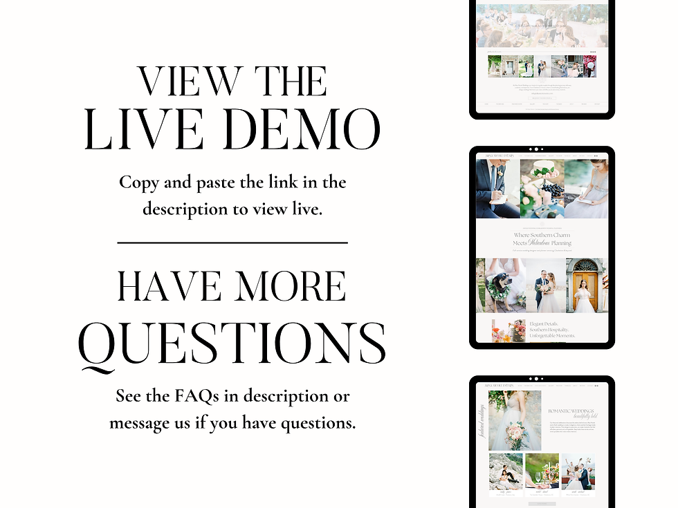 Thumbnail: Wedding and Event Planner Wix Website Template - Clean and Modern