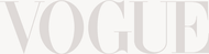 Vogue magazine logo 