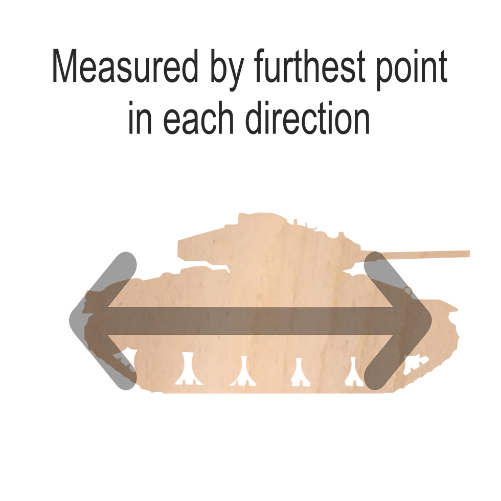 Thumbnail: Wooden Tank Cutout Model A030