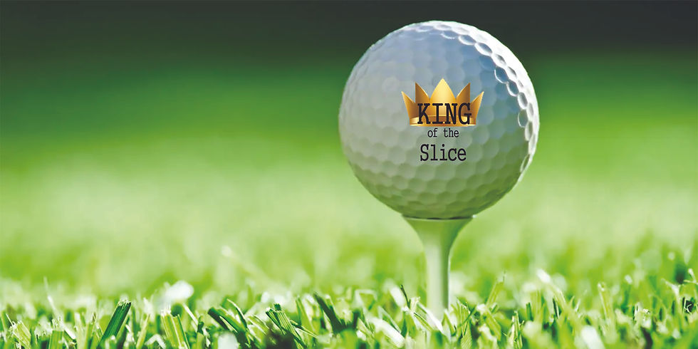 Thumbnail: Custom Golf Ball – "King of the Slice"