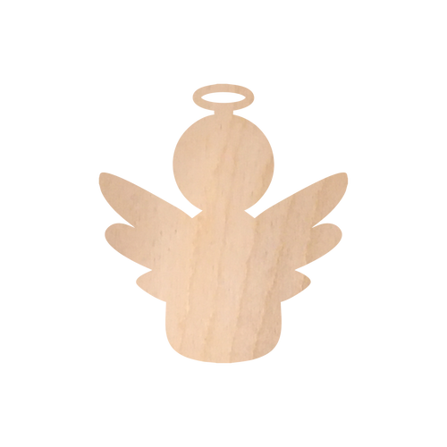Wooden Angel Crafting Wood Model A024 | Jk Vinyl Wood Design