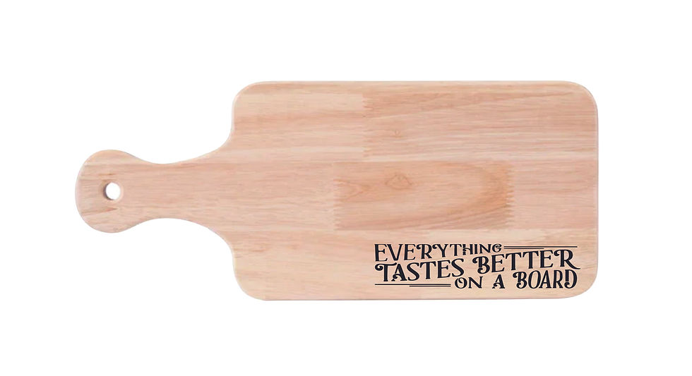 Thumbnail: Everything Tastes Better On A Board Cheeseboard, Cutting Board