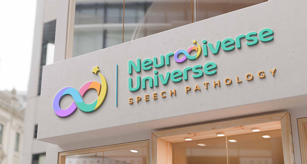 Neurodiverse Universe Logo Building
