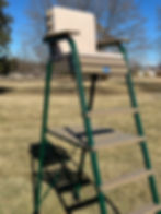 Thumbnail: Tennis Umpire Chair - Premier Poly Lumber (6-foot seat height)  (#905)