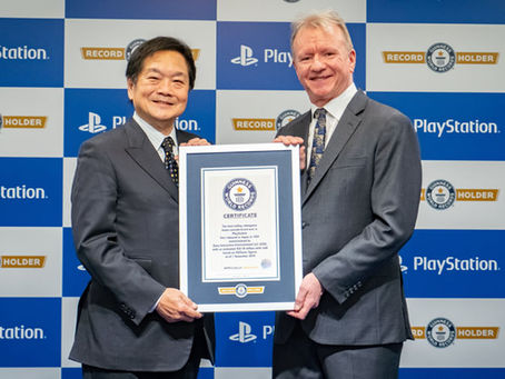 PlayStation entra para o Guiness com 450 milhões de consoles vendidos