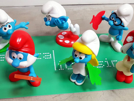 Os Smurfs chegam ao Burger King em bonecos colecionáveis