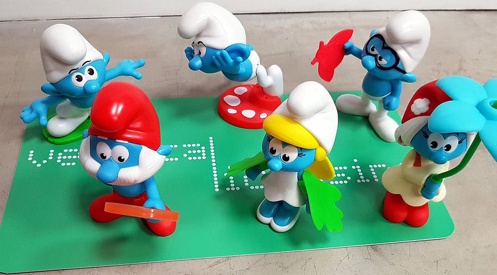 Burger King Smurfs