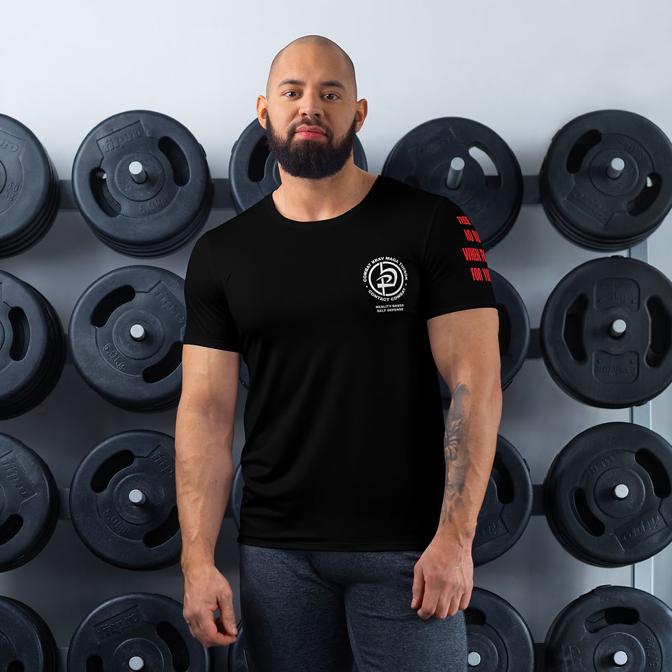 Thumbnail: Combat Krav Maga Tucson Men's Athletic T-shirt Classic