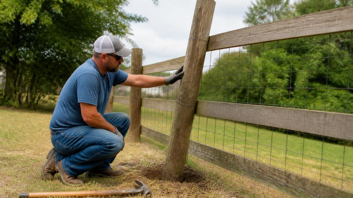 How to Fix Leaning Fence Posts: A 2026 DIY Guide