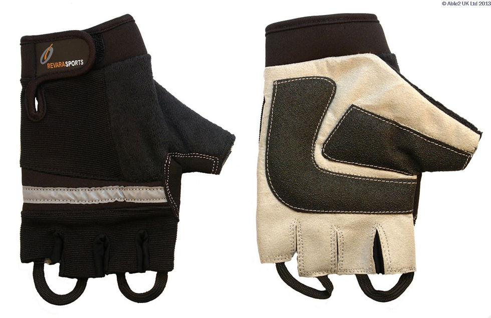 Revara Sports Glove Black - large