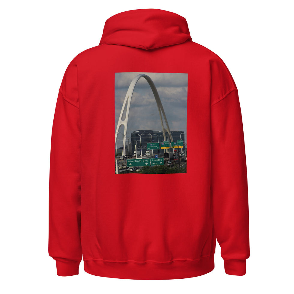 Thumbnail: WEST DALLAS Unisex Hoodie.