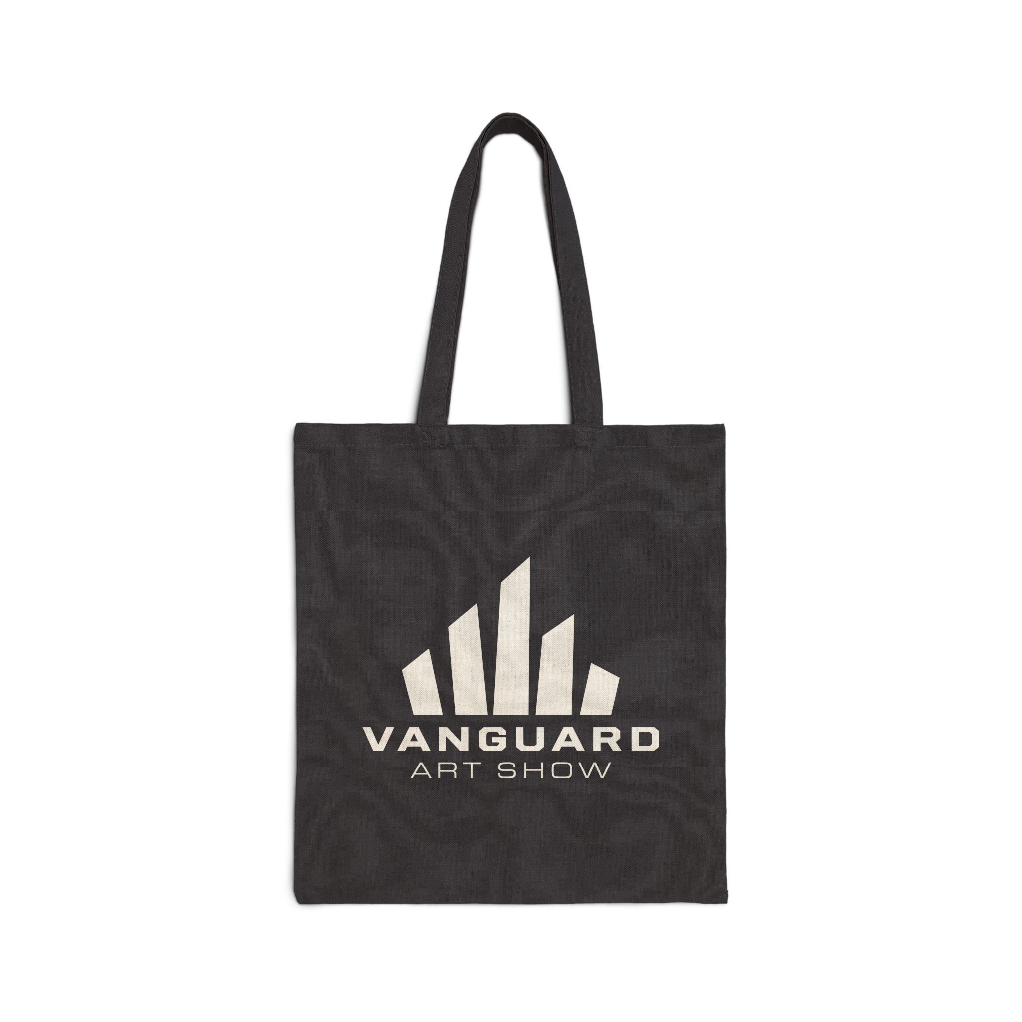 Vanguard Art Show Canvas Tote Bag | Black