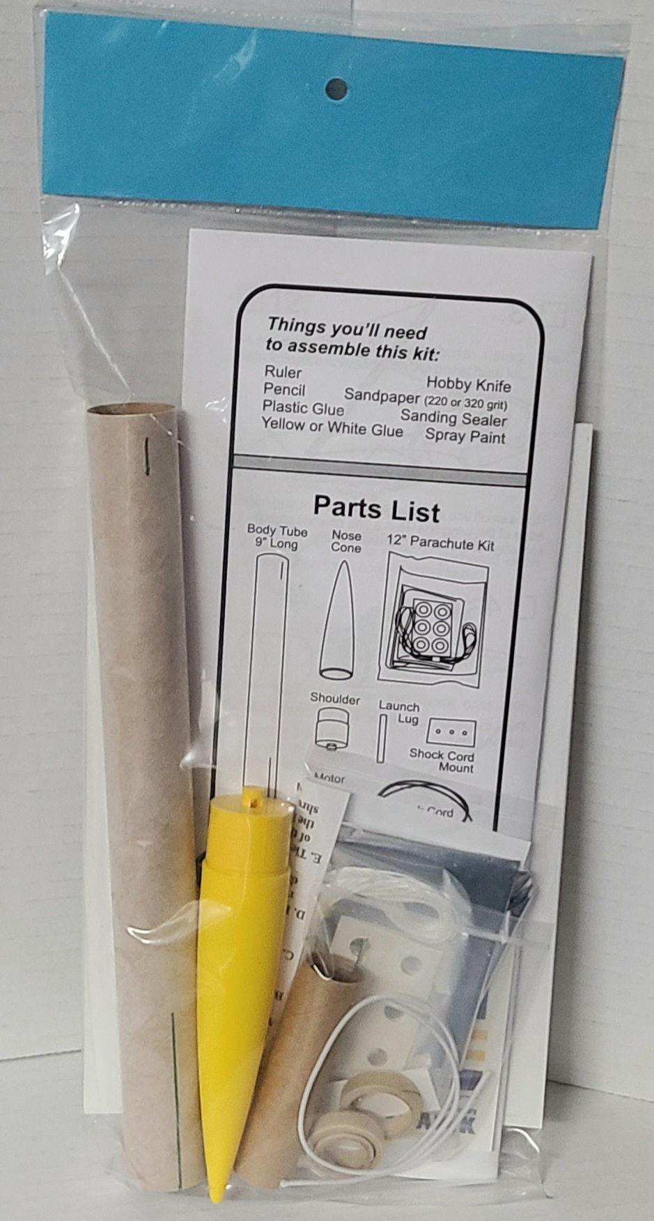 Thumbnail: Starlight Jayhawk flying model rocket kit 