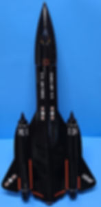 Thumbnail: SR-71 Blackbird Flying Model Rocket Kit Upscale OLLIE-OOP BT60 