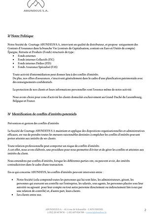 Politique en matiere de conflits d'interets page 2.JPG