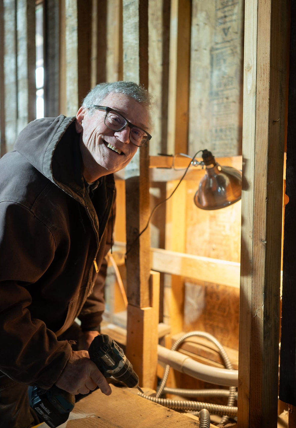 Around the House: A Look at the Work in Progress