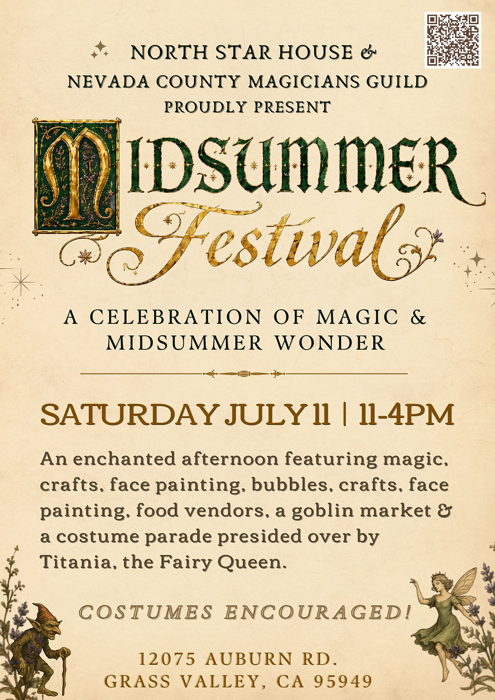 A Midsummer Daydream at North Star House