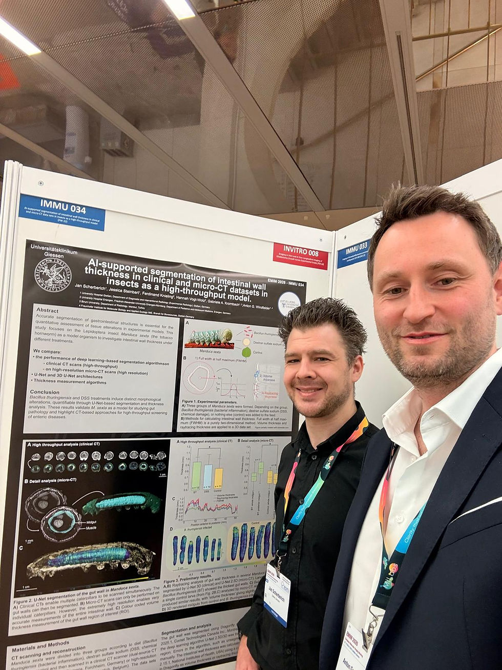 Excited to present our work at the European Molecular Imaging Meeting 2026 in Ljubljana 🇸🇮