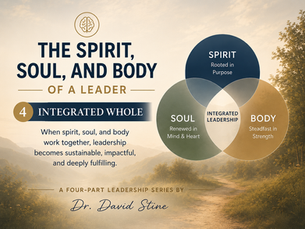 The Spirit Soul and Body of a Leader - Integrated Whole