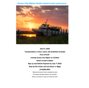 Smith Island Cruise and Lunch