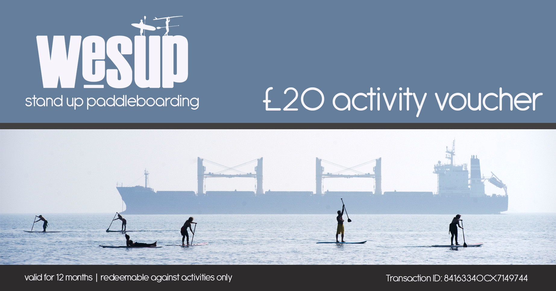 £20 WeSUP Activity Voucher