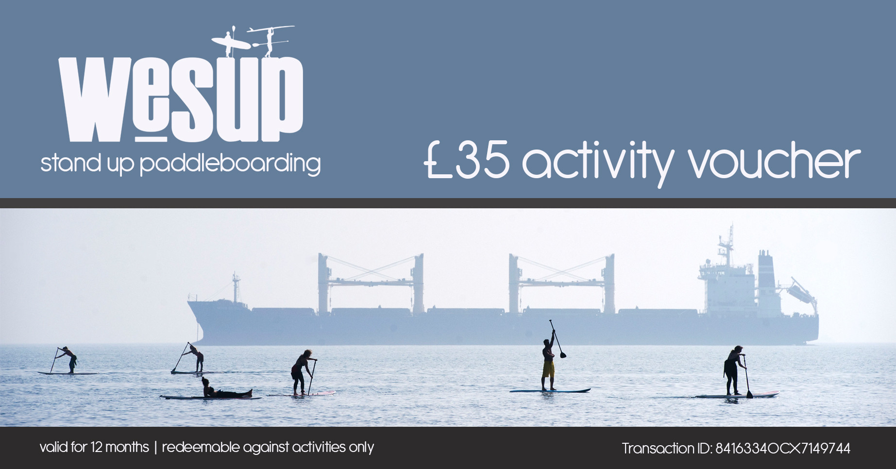 £35 WeSUP Activity Voucher