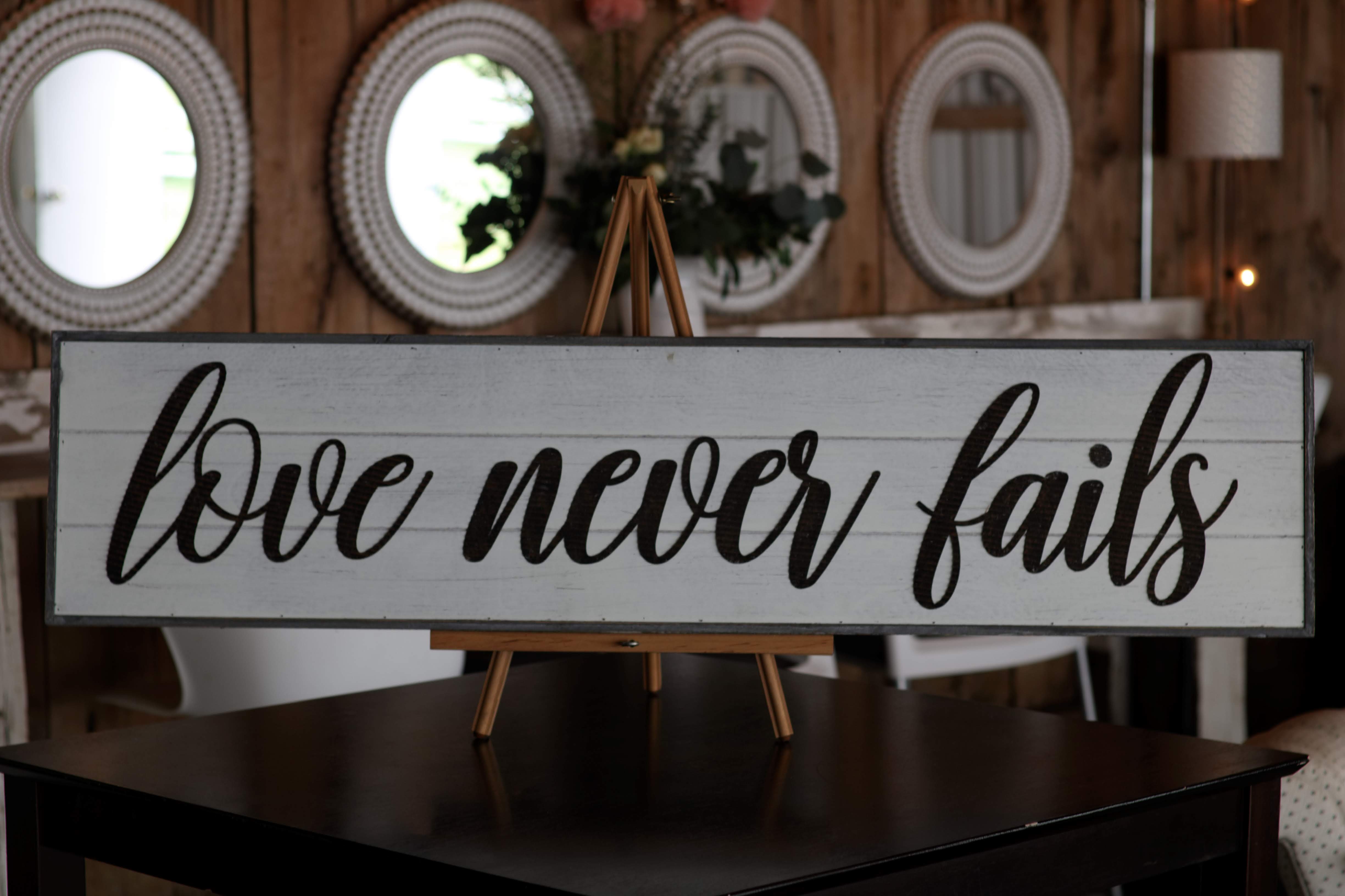 Love Never Fails