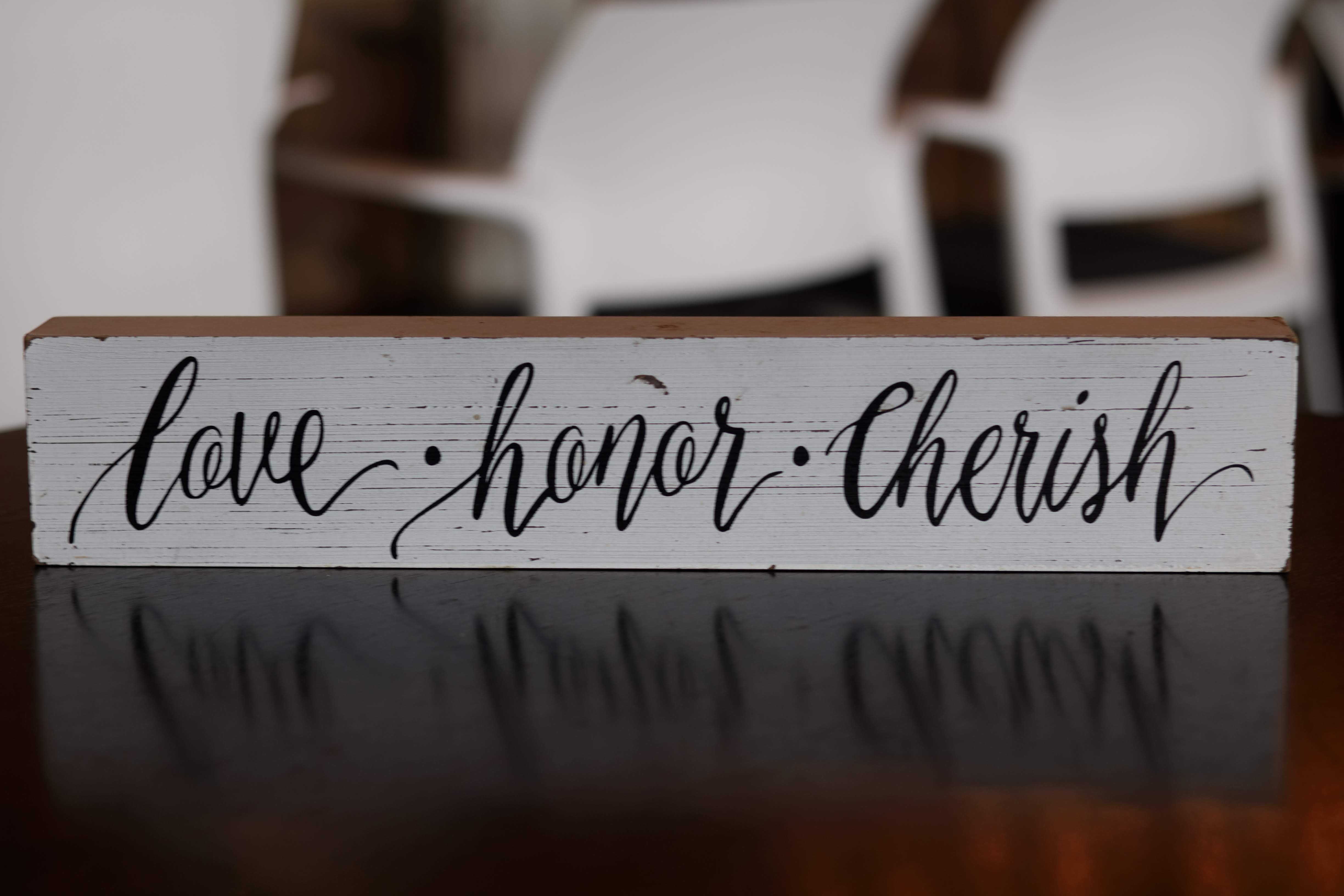 Love, Honor, Cherish